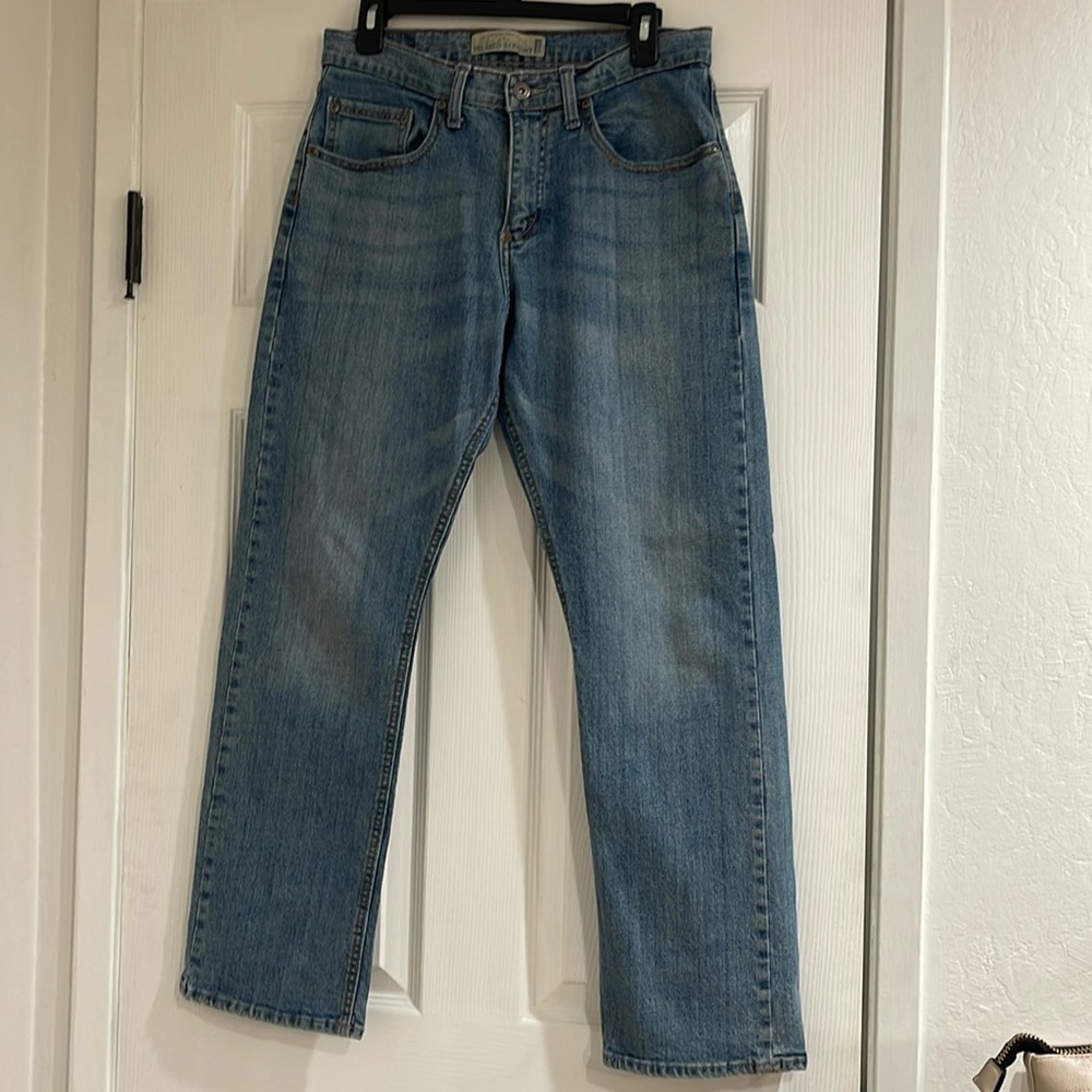 WRANGLER Originals EUC Men’s Relaxed Flex Straight Jeans. 30” Waist, 30” Length.